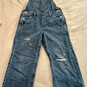 NWOT GAP Kids Blue Denim Overalls